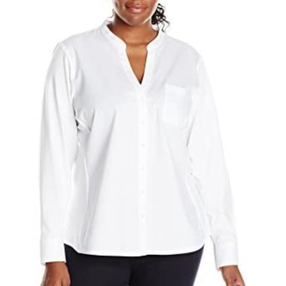 Calvin Klein Women's Plus-Size Non-Iron Knit Combo